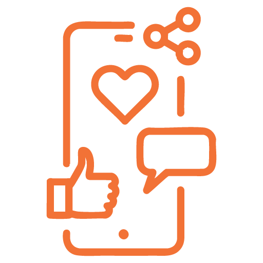 Social Media Marketing Strategy Icon